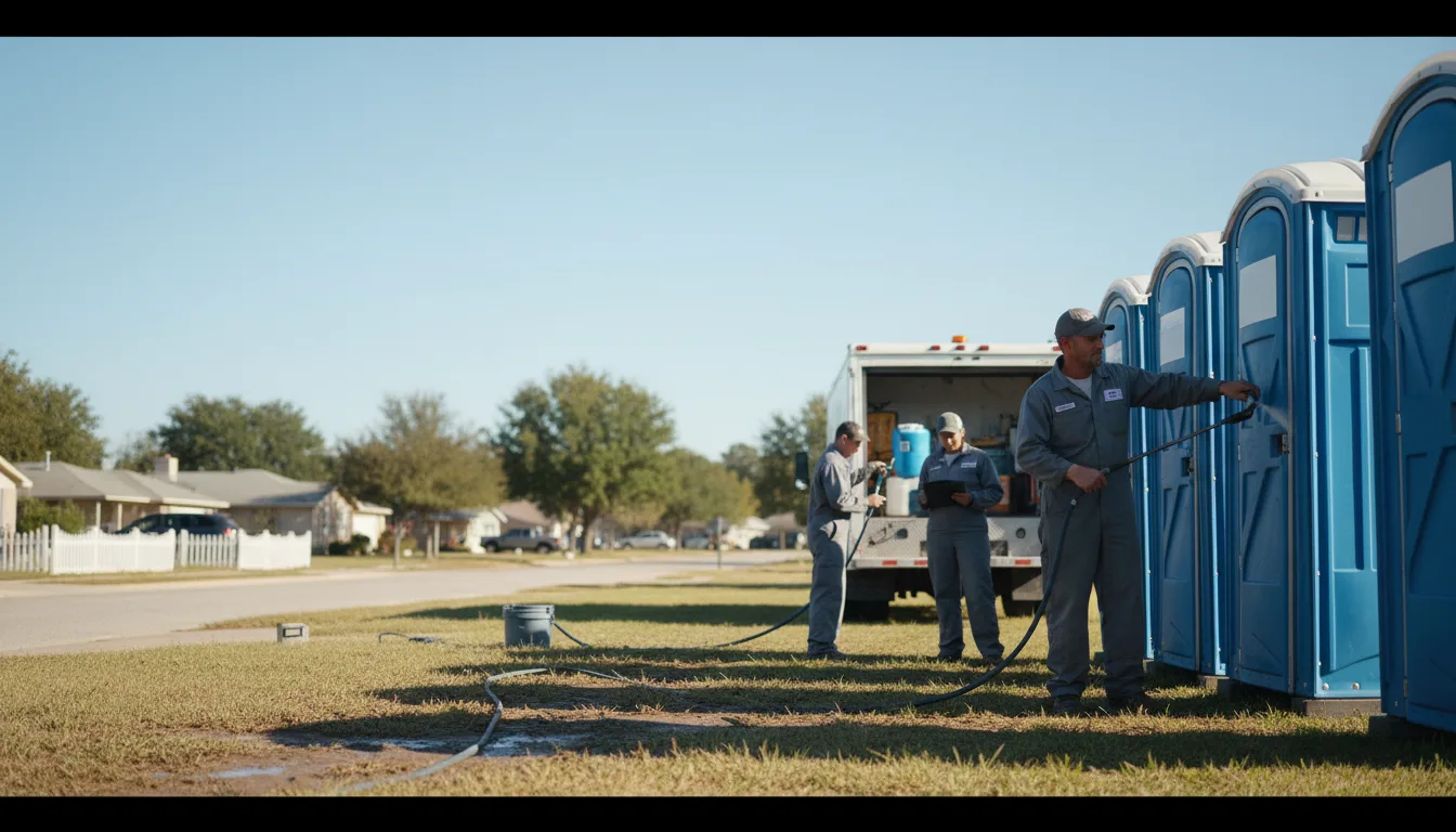 Long-Term Portable Toilet Rental in Greensburg, KY near me
